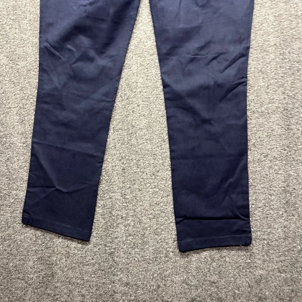 Old Navy Pants Boys 12 Plus Navy Blue Slim Built-In‎ Flex Chino 665608-00-1